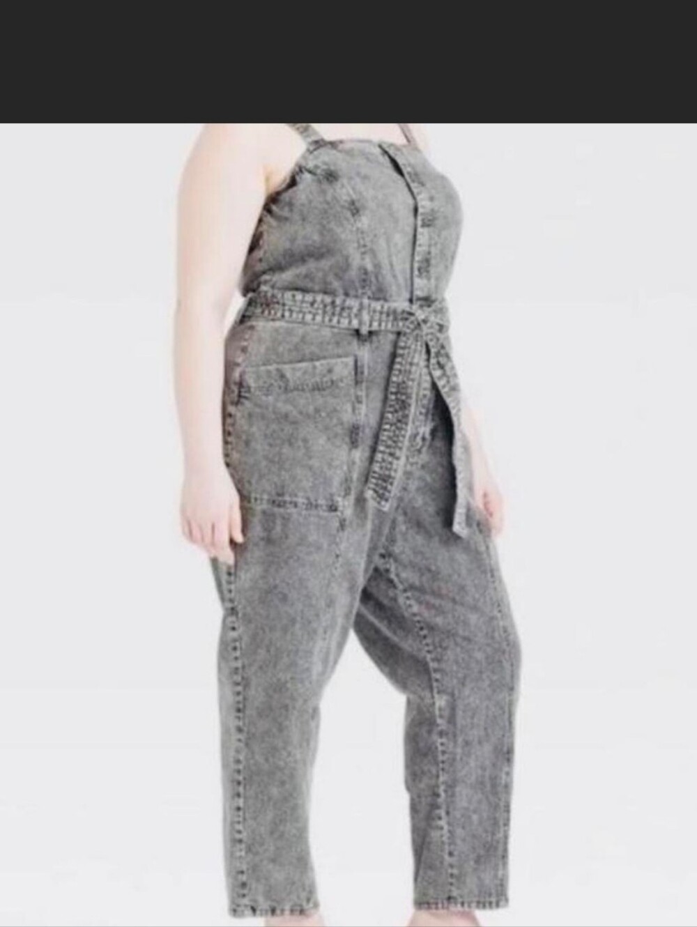 Universal Thrrads Acid Washed Overalls Straight Leg 16